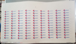 Pepsi Logo Ball Modern Labels Preproduction Advertising Art Work Global ... - £14.91 GBP