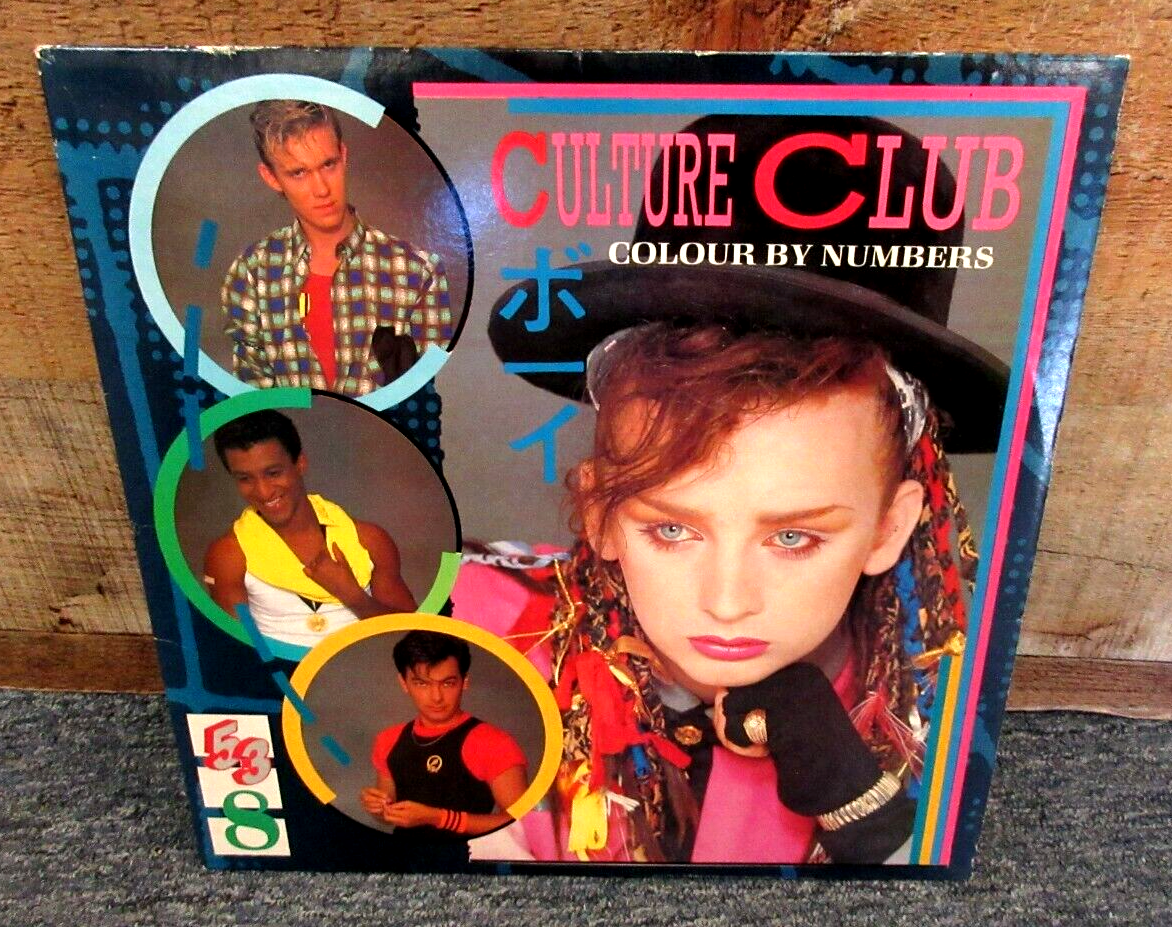 Culture Club: Colour by Numbers / Virgin Epic QE 39107 vinyl lp - $14.99
