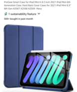 For iPad Mini 6 Pro 11 Air 10.9 10.2 9.7 PU Smart Case Cover With Pencil... - $12.11 CAD