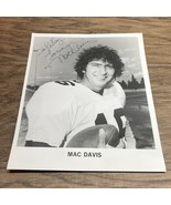 Vintage Mac Davis  Autographed 8X10 Picture North Dallas Forty Football ... - $940.64 MXN