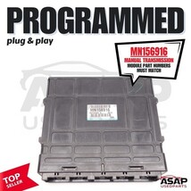 07 MITSUBISHI Outlander 3.0 ECM ECU Immob Computer Ignition Smart FOB 1860A726 image 11