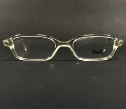 Dolce &amp; Gabbana Eyeglasses Frames D&amp;G 4011 151 Clear Rectangular 47-18-135 - £74.80 GBP