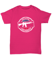 Patriot TShirt Second Amendment Pink-U-Tee  - £16.70 GBP