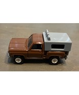 Tomica Tomy Pocket Cars No. F44 Chevrolet Truck Brown w/Bed Cap NICE! - $19.15