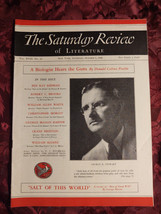 Saturday Review October 1 1938 George R Stewart Stevens - £9.48 GBP
