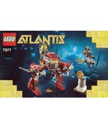 Instruction Book Only For LEGO ATLANTIS Seabed Strider 7977 - £5.11 GBP