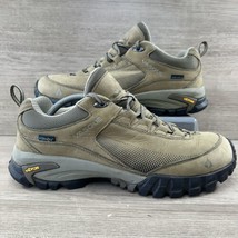 Vasque Talus Hiking Shoes Men Size 10 M Tan Vibram Ultra Dry 7434 - £39.80 GBP