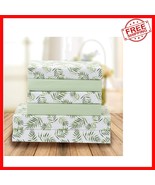All-Season Luxury King Bed Sheet Set - Ultra-Soft Microfiber, Palm Leaf ... - €41,07 EUR