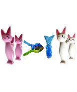 C&amp;H Solutions 3 Set (6 Ct) White Cat, Pink Cat, and Bubble Fish,Beach To... - $346.87 MXN
