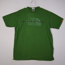 The North Face TShirt Adult M Green Lightweight Casual 100% Cotton Mens - $10.87