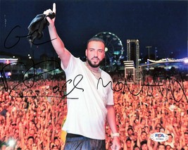 French Montana signed 8x10 photo PSA/DNA Autographed Rapper - £157.26 GBP