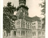 RPPC Jerseyville Illinois IL - Jersey County Court House UNP Postcard - £22.98 GBP