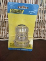 Seachoice Fresnet Spare Globe 2-1/16&quot; x 4-1/2&quot; #8 Screws 12VDC Clear 8551 - £18.10 GBP