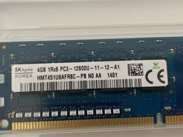 SK Hynix 1Rx8 PC3-12800U-11-12-A1 Memory - £9.99 GBP
