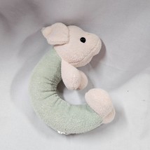 Vintage Baby Gund Classic Winnie the Pooh Piglet Terry Rattle Teether Toy - £23.36 GBP