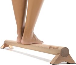 Comness Versatile 40 Inch Beech Wood Balance Beam for Home Use - $442.25 MXN