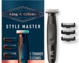Men&#39;S King C Gillette Beard Trimmer, Cordless Style, With One 4D, Waterp... - $37.97