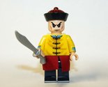 Building Swordsman Doctor Fu Manchu Soldier Minifigure US Toys - £5.71 GBP