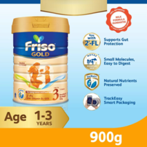 1 x Friso Gold Step 3 Milk Formula Age 1-3 Years 900g DHL EXPRESS - $93.95