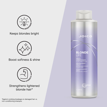 Joico Blonde Life Violet Conditioner, 33.8 Oz. image 2
