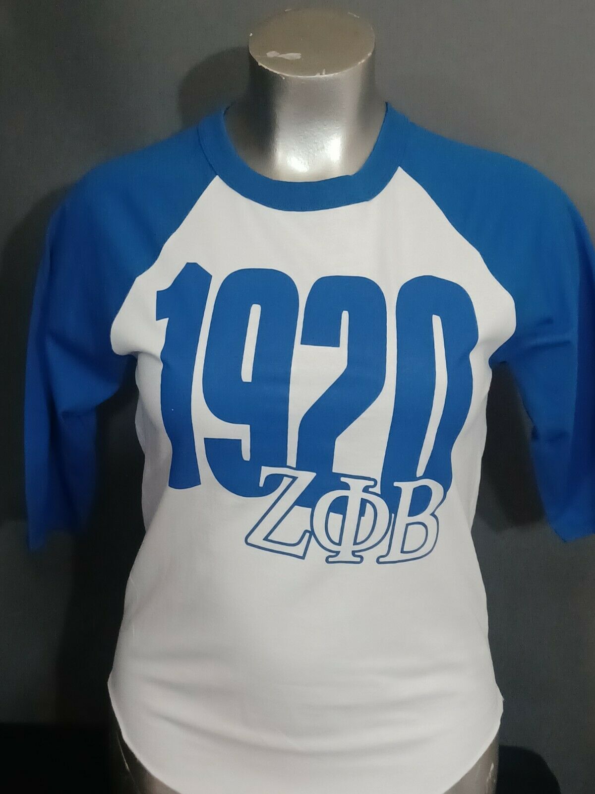 ZETA PHI BETA SORORITY BASEBALL SHIRT Z-PHI-B 1920 BASEBALL SHIRT - $25.00