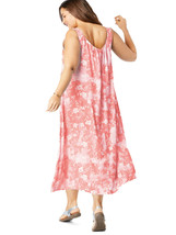 Woman Within Pink Sleeveless Floral Print Dress Plus size 14/16 to 30/32 RRP £55 - £27.95 GBP