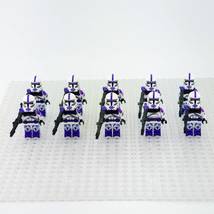 Mace Windu&#39;s Attack Battalion The 187th Legion Star Wars 10pcs Minifigures Toy - £16.14 GBP