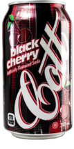 12 Cans of Cott Black Cherry Soda Soft Drink 355 ml Each - Free Shipping - £34.16 GBP