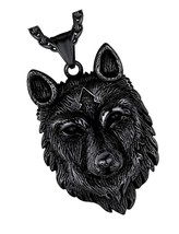 Teeth/Wolf Pendant Necklace for Men 316 Gold - £48.90 GBP