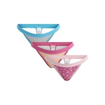 Way to Celebrate Women&#39;s Thong Panties with Lace Trim, 3-Pack, Size XXL - $15.83