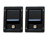 2 Single Locking Handles, Exterior locking, for Humvee Hard Doors, Black - $129.95