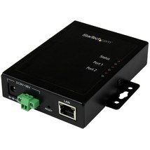 StarTech.com 2 Port Serial-to-IP Ethernet Device Server - RS232 - Metal and Moun - £223.33 GBP