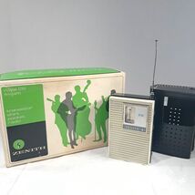 Zenith Royal 26 FM AM Transistor Shirt Pocket Radio box case r26y Vintag... - $195.00
