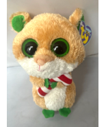 Ty beanie babies Boos Candy Cane The Hamster Holding Candy Cane w/TAGS VGUC - $44.61 CAD