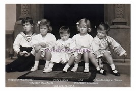 rs1766 - Tsarevich Alexei of Russia with other Royal Children - print 6x4 - £2.21 GBP