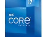 Intel Core i7-12700K Desktop Processor 12 (8P+4E) Cores up to 5.0 GHz Un... - $360.04