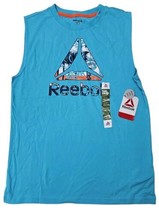 Reebok Shirt Graphic Tank Top Size Boys XL (14/16) Sleeveless Crew Neck NWT - $9.89