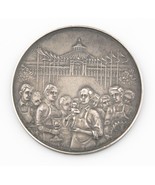 1904 Austria Viennese Apprentice Exposition Silver Medal AU-UNC Eugen Sc... - $178.27 CAD