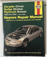 Haynes Repair Manual Chrysler Cirrus Dodge Stratus Breeze 1995 thru 2000... - €8,48 EUR