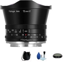 Ttartisan 7.5Mm F2 Aps-C Fisheye Lens 180° Ultra Wide Angle Large Aperture - £142.55 GBP
