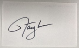 Lawrence Taylor Signed Autographed 3x5 Index Card #3 - Football HOF - £15.65 GBP
