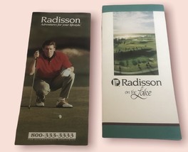 Radisson On The Lake Vintage Fold-Out Brochure Pamphlet - $107.30 MXN