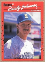 1990 Donruss #379 Randy Johnson Seattle Mariners - £1.34 GBP