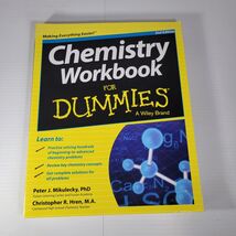 Chemistry Workbook for Dummies® by Peter J. Mikulecky, Christina Åhrén, ... - $4.57