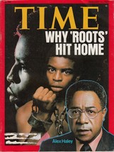 Time Magazine 1977, February 14, Alex Haley, Why &quot;Roots&quot; Hit Home - £16.66 GBP