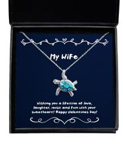 Motivational Wife, Wishing You a Lifetime of Love, Laughter, Music and Fun with! - $48.95