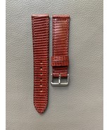 Brown Genuine Lizard Leather Watch Strap Band Custom Size 16 17 18 19 20 21 22mm - $45.00