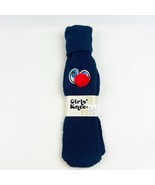 NEW Vintage 70s Girls’ Knee Hi Socks Blue Eyes Nose  Warm Fuzzy Funny No... - $20.55 CAD