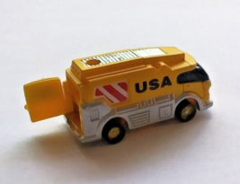 Hot Wheels Micro Satellite Communications Van, A Very Unusual Yellow Truck - £5.44 GBP