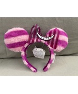 Disney Parks Cheshire Cat Plush Minnie Mouse Ears Headband NEW - $63.01 CAD